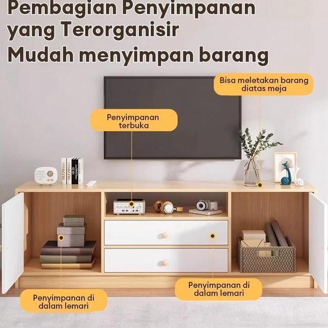 ONNO MALL- Meja tv minimalis modern Lemari tv minimalis modern Rak tv minimalis modern Buffet tv min