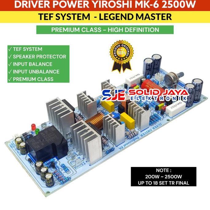 Rwd- Driver Yiroshi Mk6 Mk 6 Super Driver Amplifier Yiroshi Legend Master
