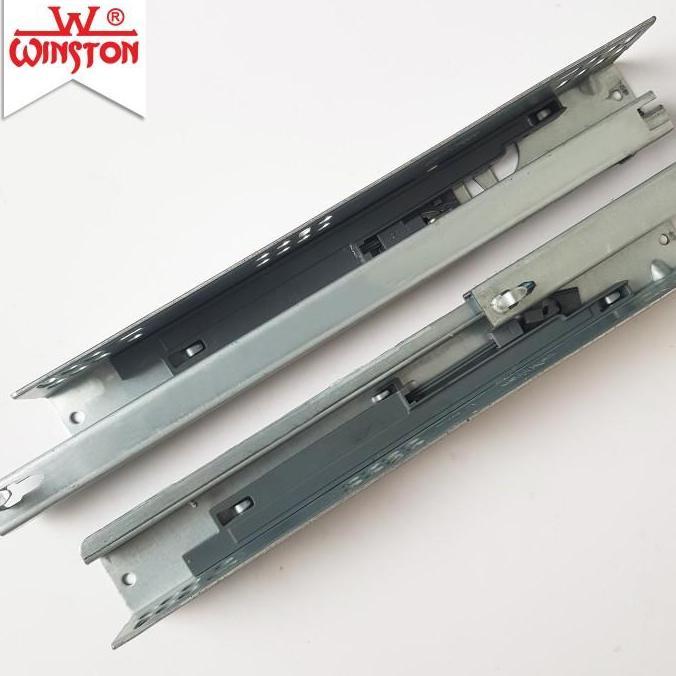 Rel Laci Tandem Winston 60 CM Single Extention Push To Open / 76086 Bukan Blum, Bukan Hafele, Bukan 