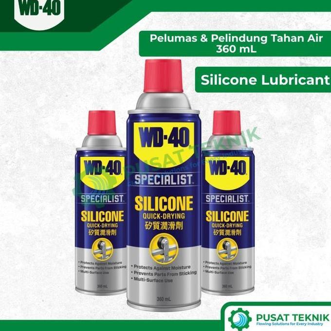 WD40 Silicone Lubrikan Specialist 360ML Quick Drying