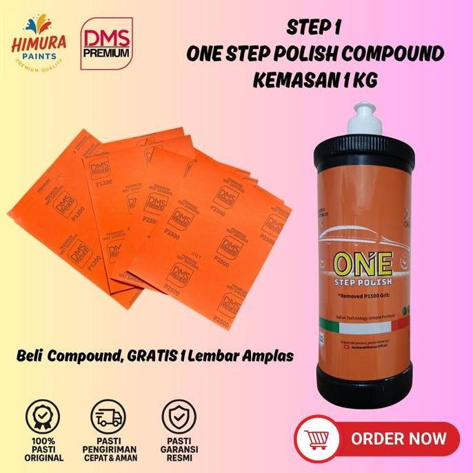 COMPOUND WATERBASED - ONE STEP POLISH COMPOUND DMS PREMIUM KG