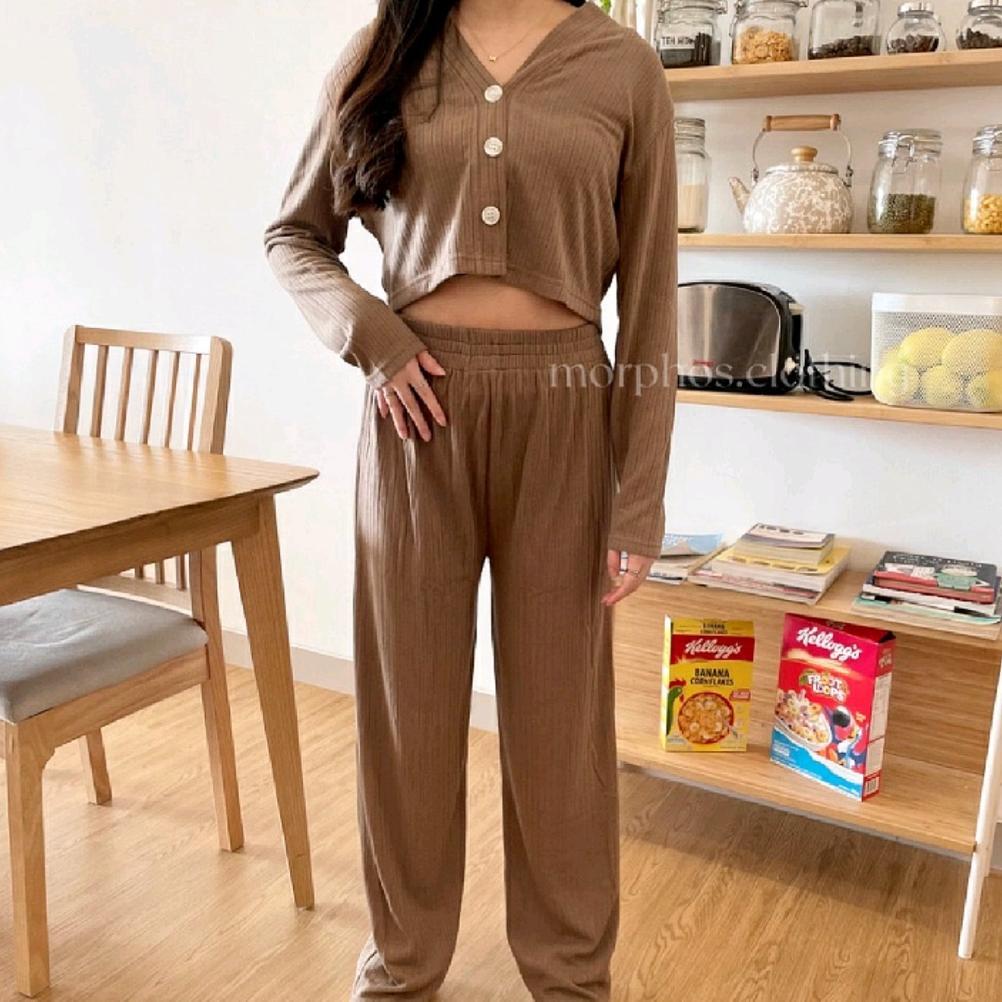 PREMIUM Teras - Kulot wanita Knit Pants - Kulot Knit Premium - Celana Wanita Murah Berkualitas - Cel