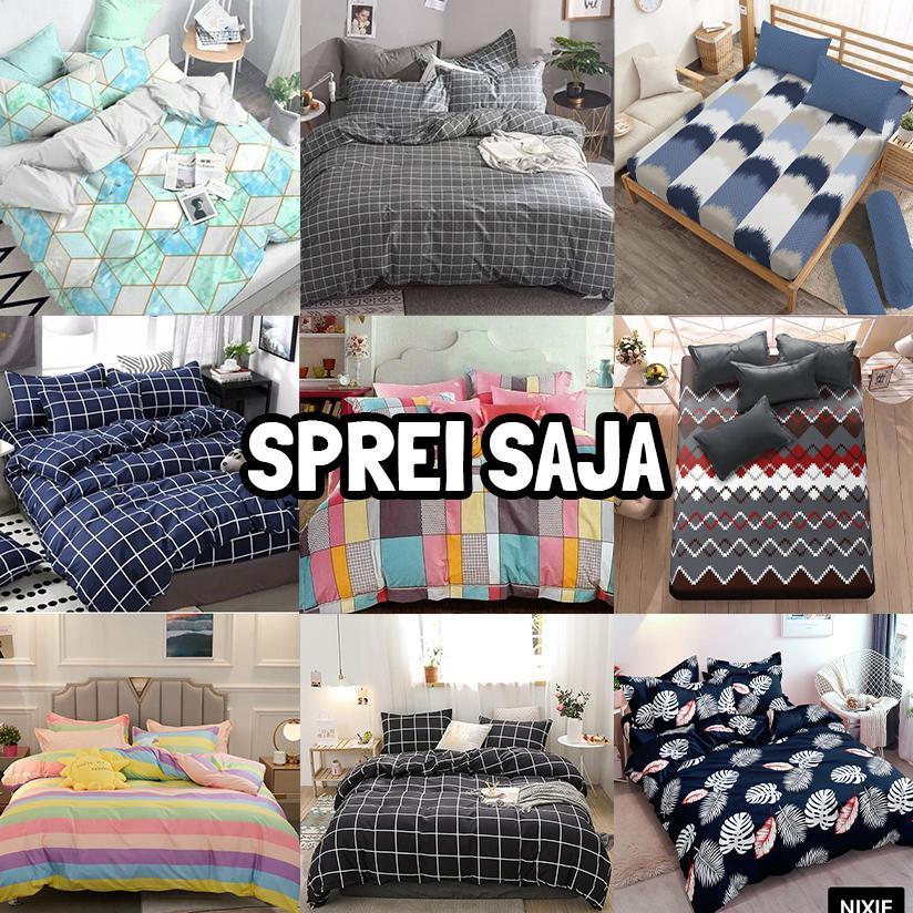 ORIGINAL Sprei Karet 180x200 160x200 PROMO SPREI SAJA