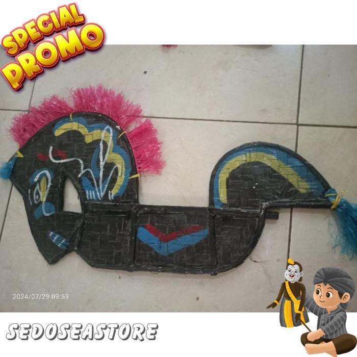 Grosir Mainan Jaranan Anak/ Harga Grosir Bisa Cod/Pengrajin Kuda Lumping Murah/Kuda Kepang Anak/Jara