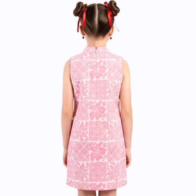 MURAH BERKUALITAS - Dress Anak Perempuan - Bhatara Batik Shang Chi Dress Kids - Dress Batik Modern