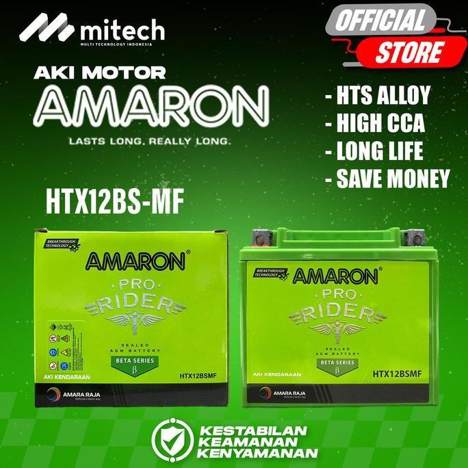 Amaron Aki Triumph Scambler / Bonneville HTX12 Aki Kering 12V / 10Ah