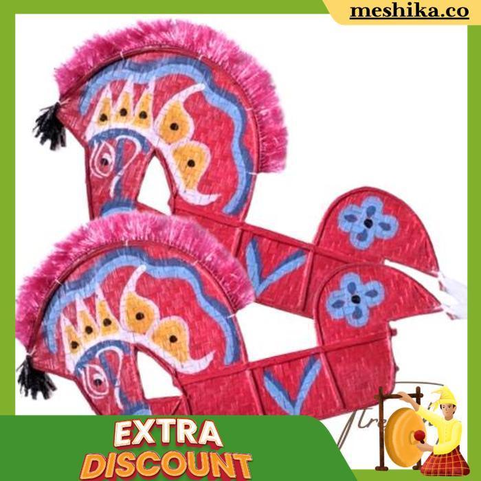 [Diskon] Jaran Kepang Besar 88Cm / Jaranan Besar / Kuda Lumping / Kuda Pentas Latihan Jaranan