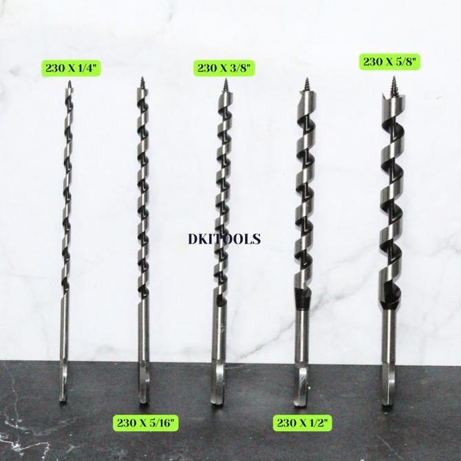 Glx Mata Boer Auger Bit / Mata Bor Kayu Pendek Glx 230