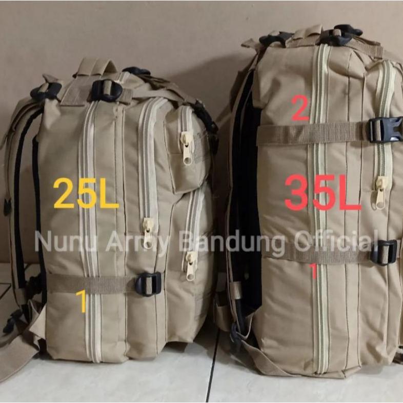 Limited Tas Ransel Lebanon Tactical Army Cordura 35L/25L