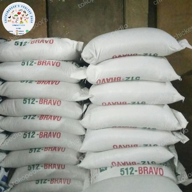512bravo pur vur poer vuur voer ayam 512 bravo popan pokphand 50kg hi-pro-vite karungan 50 kg