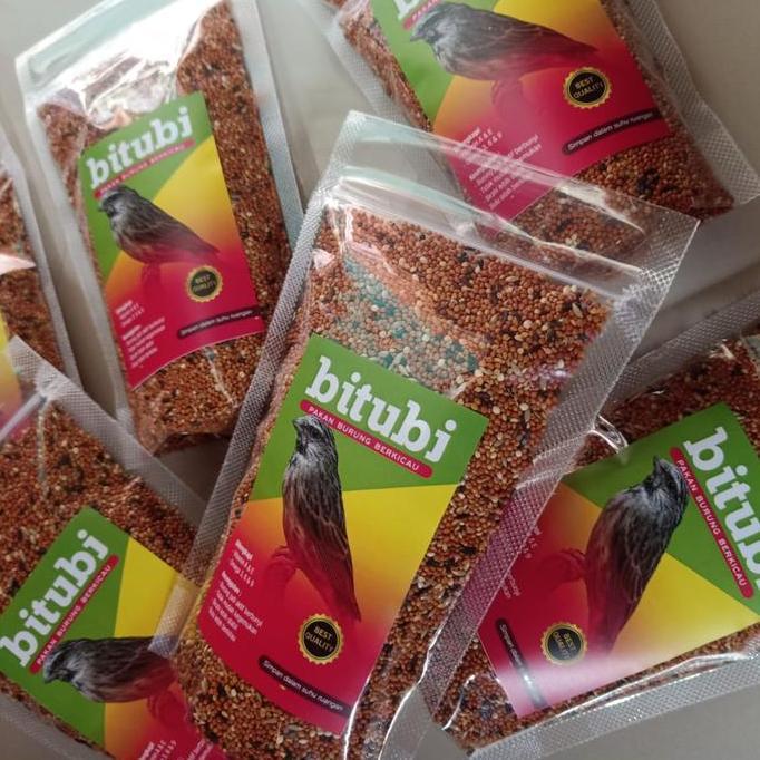 PAKAN HARIAN & TERNAK BURUNG BLACKTHROAT SANGER MOZAMBIK EKONOMIS 1Kg