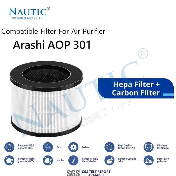 TERLARIS ARASHI FILTER 3IN1 AOP 301 FILTER AIR PURIFIER AOP 301