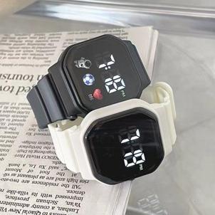 HOT Jam Tangan Karet LED Jam Tangan Anak Anak Jam Tangan Sports Watch Jam Tangan Olahraga Jam Tangan
