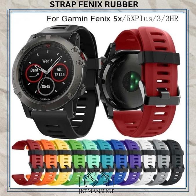 NEW STRAP TALI JAM GARMIN WATCH FENIX 7X 6X 5X 3HR / PRO / SOLAR 26MM ORI