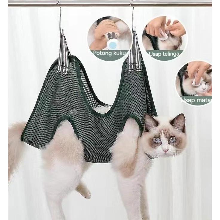 [HACIKO PETSHOP] Pet Grooming Hammock/Gantung Hewan Peliharaan/Grooming Hammock Kucing Anjing/Pet Ha