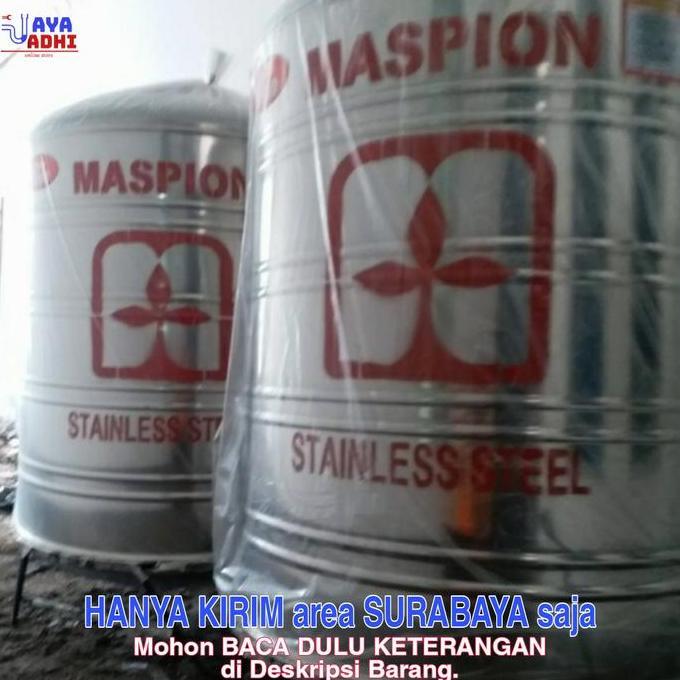 Tangki /Tandon Air Maspion T-2000 Toren Stainless