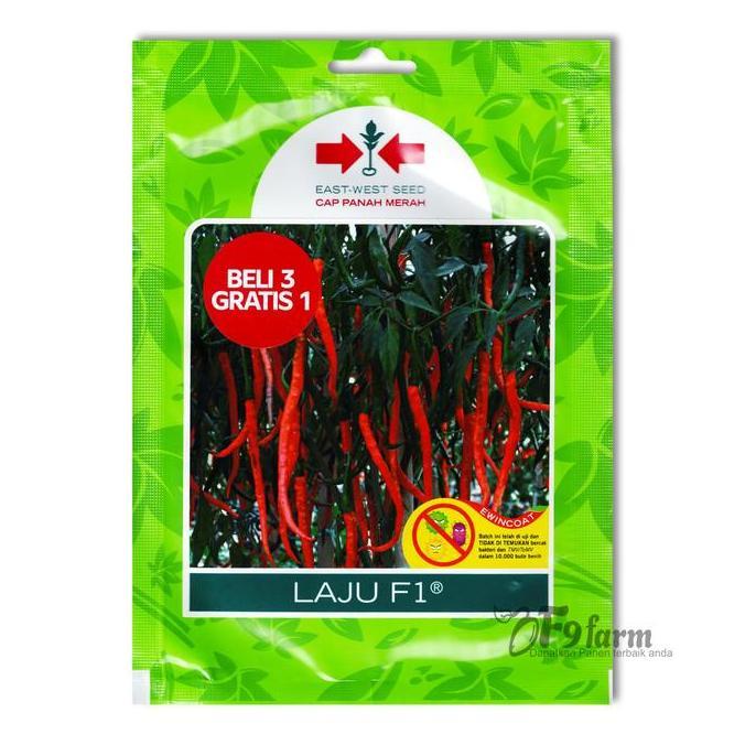 Benih Bibit Cabe merah keriting Laju F1 150 biji Cap panah merah