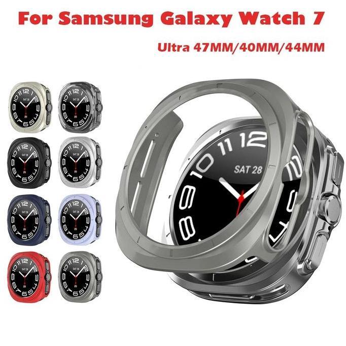 PC Cover Case Samsung Galaxy Watch 7 Watch 8 Classic 46mm 40mm Case Galaxy Watch 44mm Case Galaxy Wa