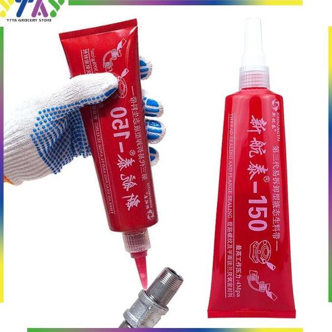 HERBONE Cairan Sealant Pipa Generasi Ketiga, Lem Perekat Lrs Pipa, Penyegel Ulir Anti Bocor Dan Taha