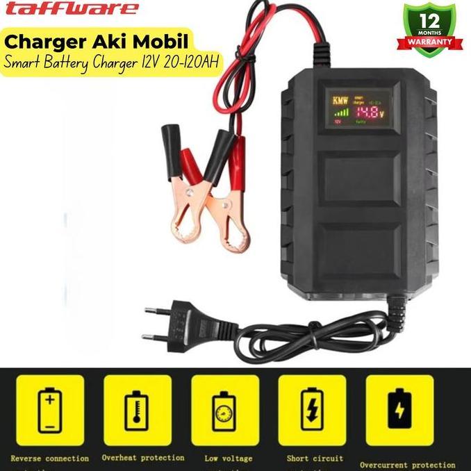 KOLBUNE Taffware Charger Aki Mobil Car Smart Battery Charger 12V