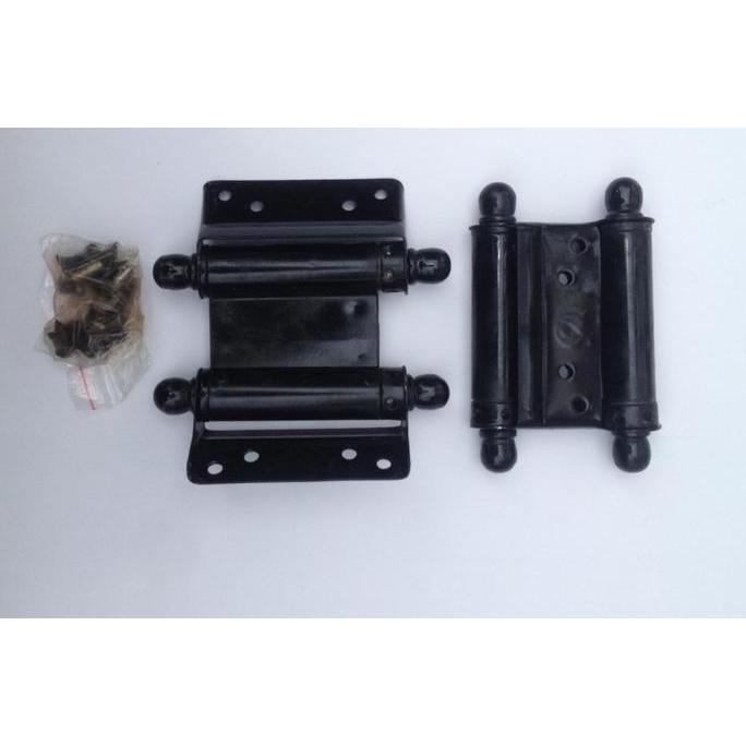ENGSEL PER HITAM PINTU KOBOI IGM 3" & 4" INCH BESI HITAM TEBAL