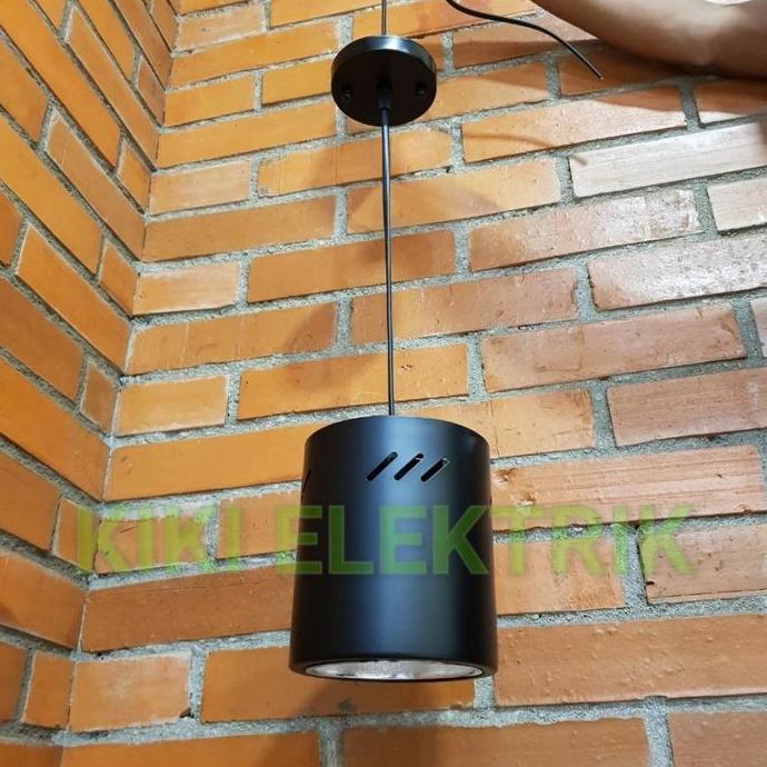 Kap Lampu Gantung Outbow 5 inch Bulat Fitting E27 + Base Satuan