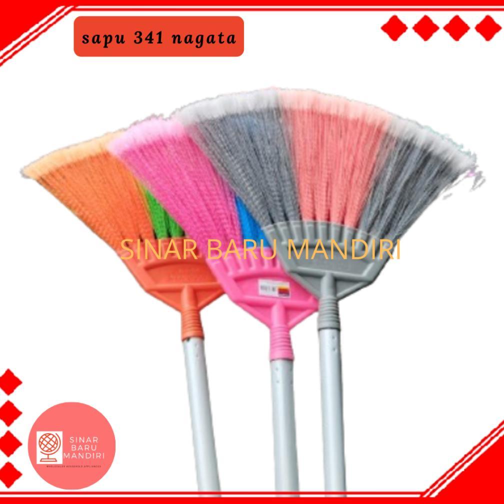 Sapu lantai plastik 341 Nagata / Sapu lantai / Sapu lantai ringan / Sapu Nagata