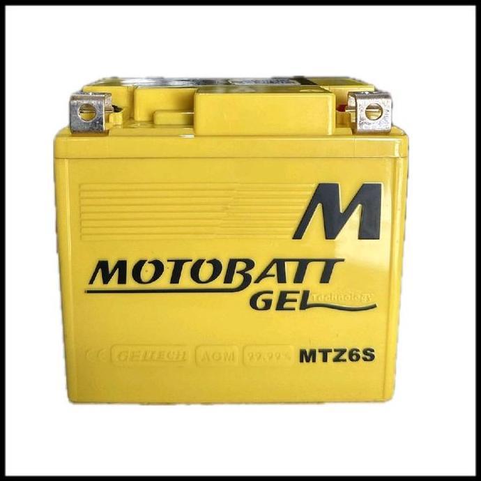 Aki Motor Honda Cb150R Motobatt Mtz6S Aki Gel