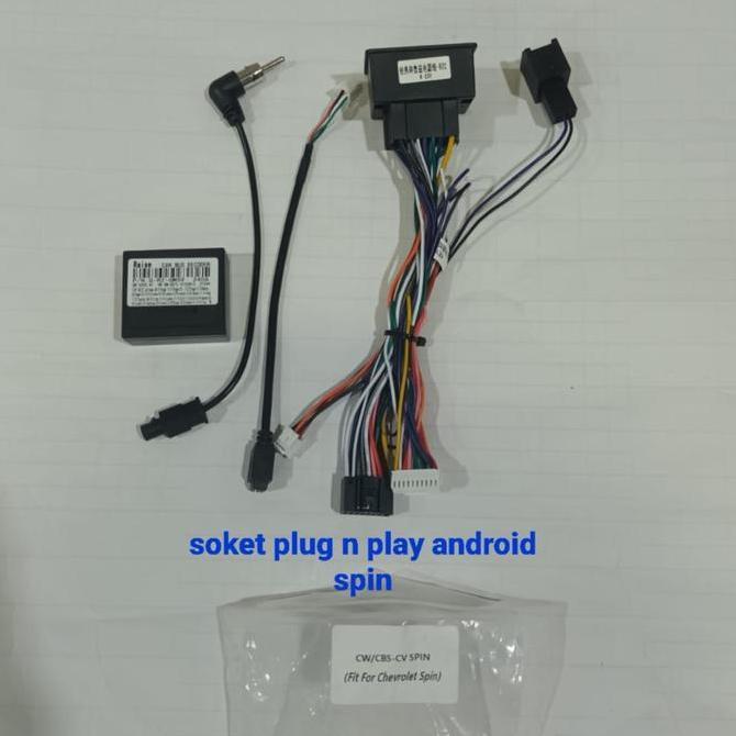 kabel soket plug n play chevrolet spin + canbus