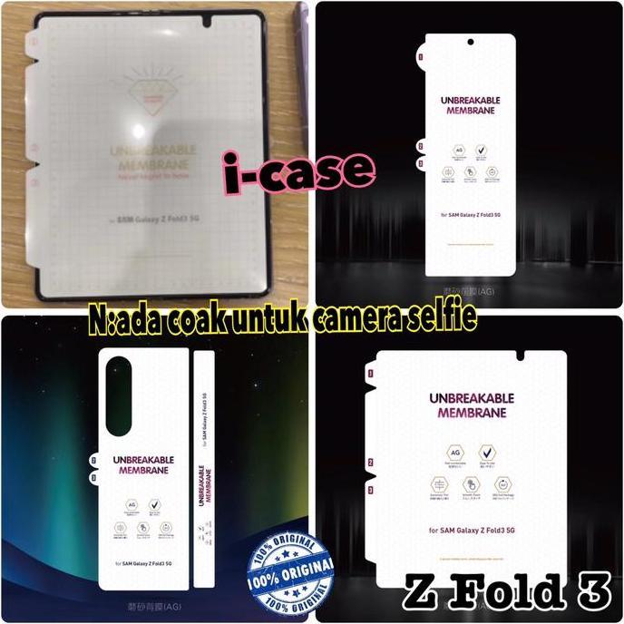 Anti Gores Z Fold 3 Screen Protector Samsung Galaxy Fold3 5G Hydrogel