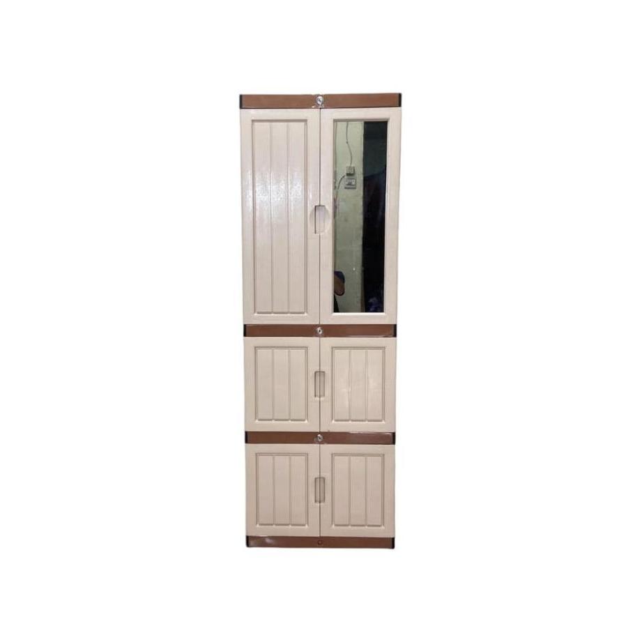 Garansi 100% / Sincana Kayu Mini Combi - Lemari Plastik 4 Susun