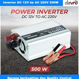 Inverter Mobil DC ke AC - Car Power Inverter DC 12V ke AC 220V 500W - DOXIN-SILVER