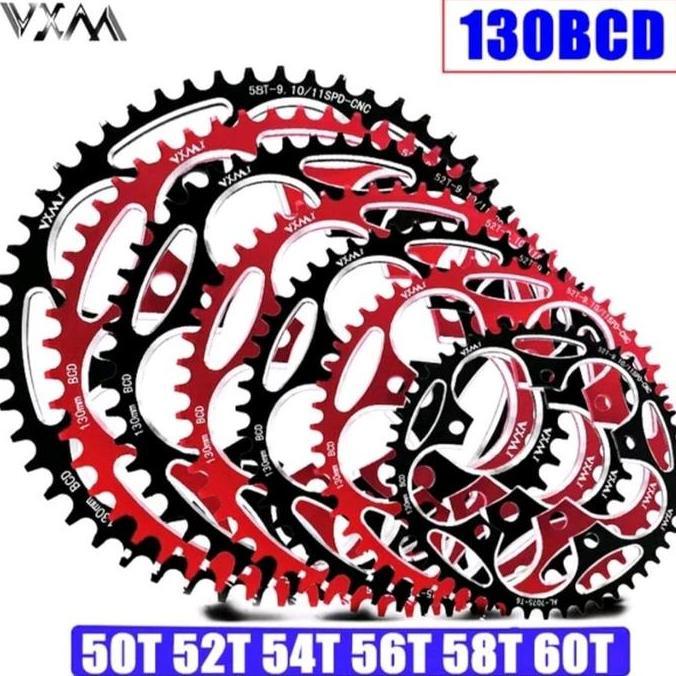 TERLARIS CHAINRING VXM BCD 130 54/56/58/60T CHAINRING NARROW WIDE