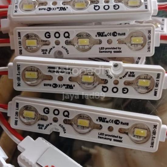 LED module Samsung GOQ 5630 power 1,08W DC 12V warna Putih.