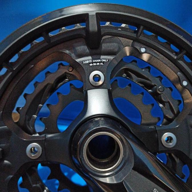 Crank Shimano Deore HT2 M6000 - T6010 Triple 3 Speed 48T