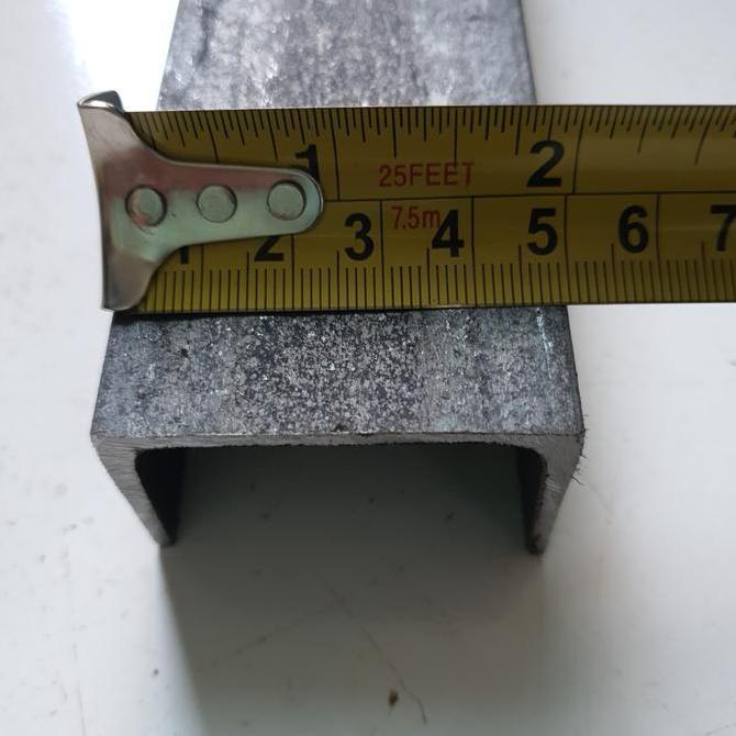 FAKINAJAYUUU - BESI UNP 5 CM TEBAL 3,6 MM