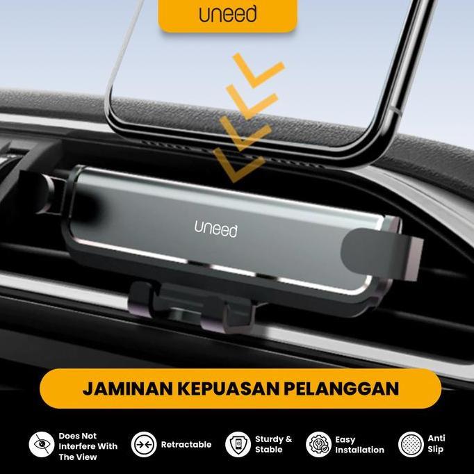 FAKINAJAYUUU - UNEED CAR HOLDER HANDPHONE AIR VENT SMARTPHONE CAR MOUNT HOLDER UPH301
