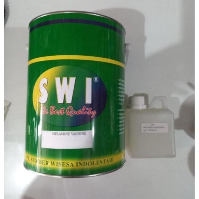 SWI MELAMINE SYSTEM CLEAR GLOSS GALON 5 Liter Set