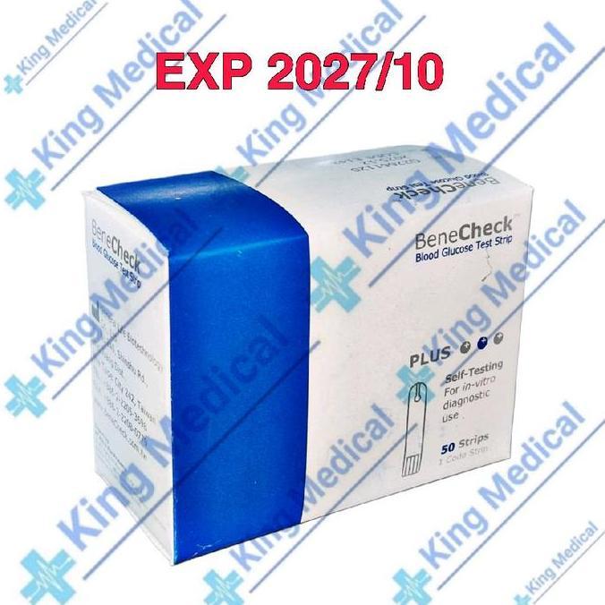 Strip Gula Darah Glucose Benecheck Benecheck Benechek