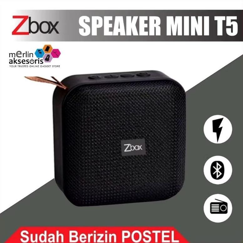 ZBOX Speaker Bluetooth T5 Mini Super Bass