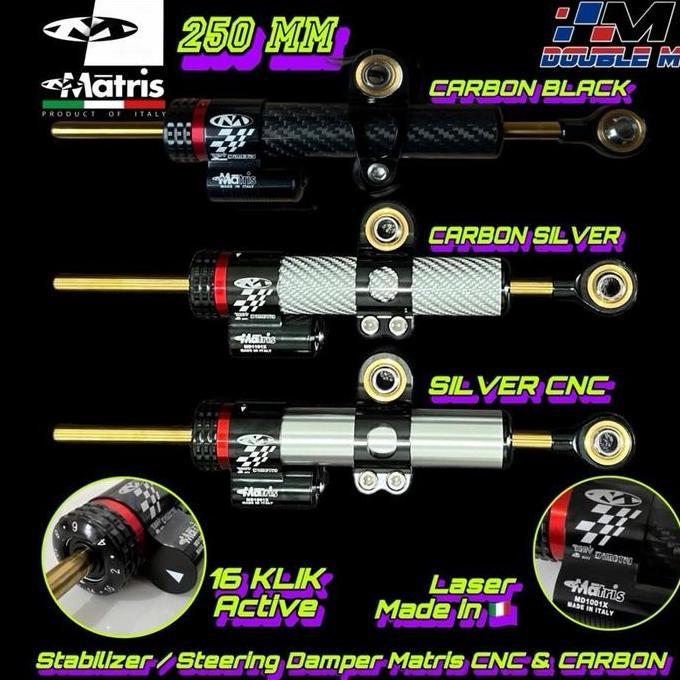 Stabilizer Stabiliser Steering Damper Stang Matris Ninja R RR SS ZX 150
