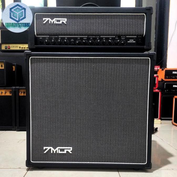 FAKINAJAYUUU - AMPLIFIER SEVENMOR 12INCH ORIGINAL AMPLI GITAR BERKUALITAS HITAM GOLD MIXER