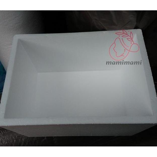 Sterofoam Box 52x37x34 Styrofoam GG Gabus Kotak Makanan Beku Bandung