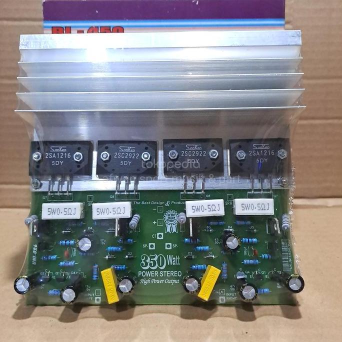 Ready Stock Kit Power Amplifier  Ocl Sanken  Stereo 450 Watt .