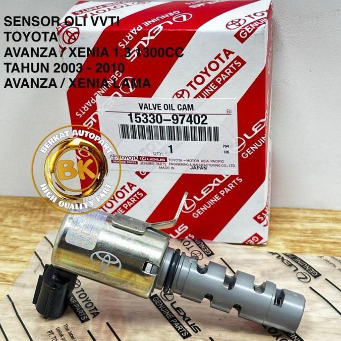 SENSOR VVTI OLI OCV TOYOTA AVANZA XENIA 1.3 1300CC TAHUN 2003 - 2010 LAMA GEN 1 OLD GEN1 VALVE CAM O
