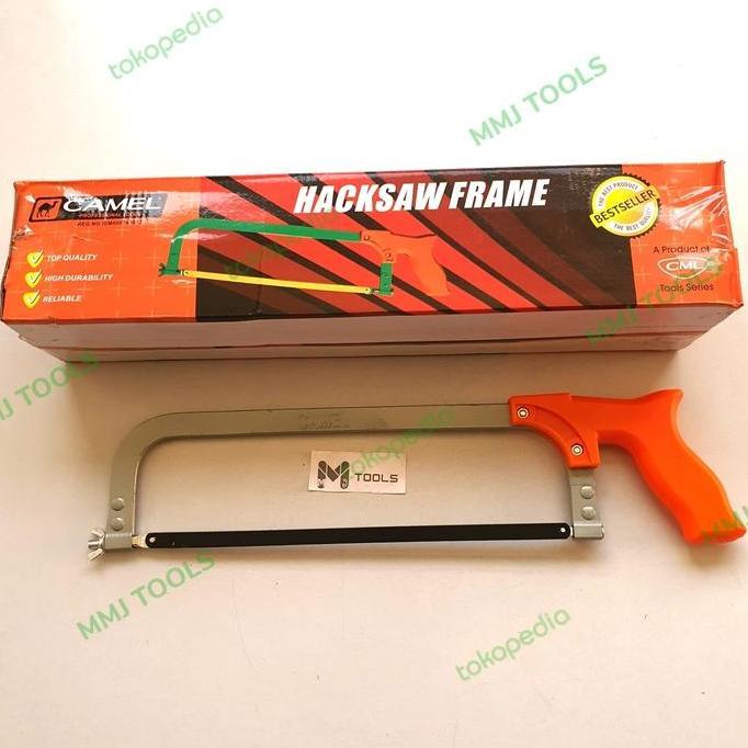 Ready Gagang gergaji besi CAMEL- CAMEL hack saw frame -CAMEL gg gergaji besi