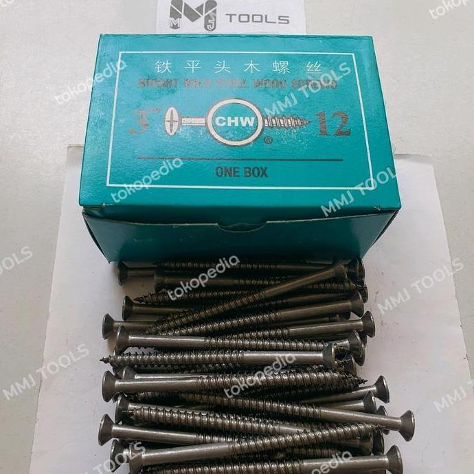Ready Sekrup kayu CHW + 3"12 - CHW wood screw