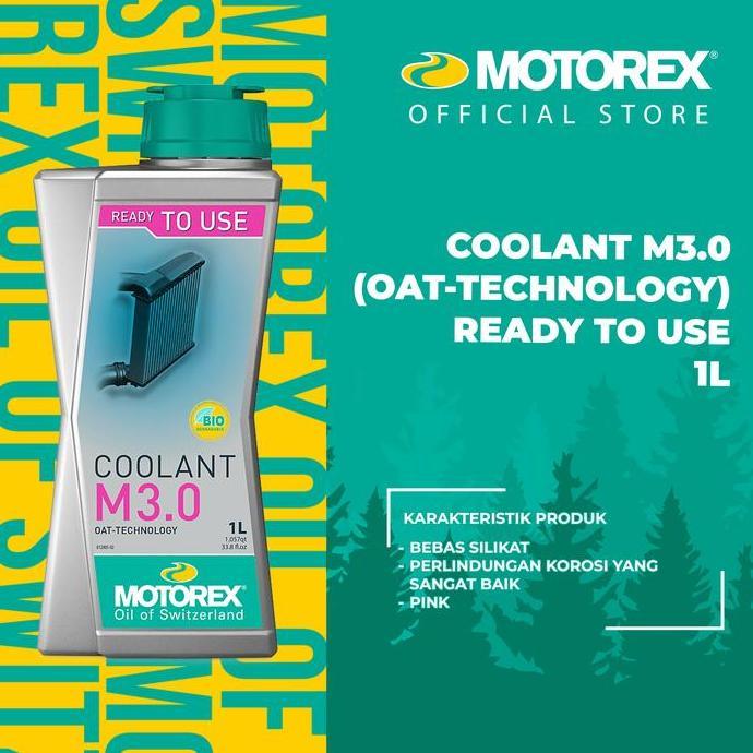MOTOREX Coolant M3.0 1L Ready to Use
