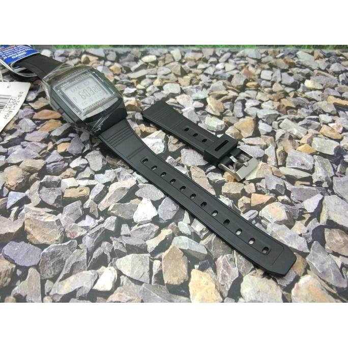 Tali Jam Tali Karet Resin Casio DB-36-1A DB-36-9A DB 36 Bukan Original