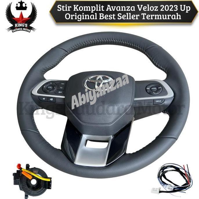 KOMPONEN MOBIL] STIR AVANZA VELOZ 2022-2023 KOMPLIT AIR BAG & TOMBOL AUDIO ORIGINAL BEST SELLER TERM
